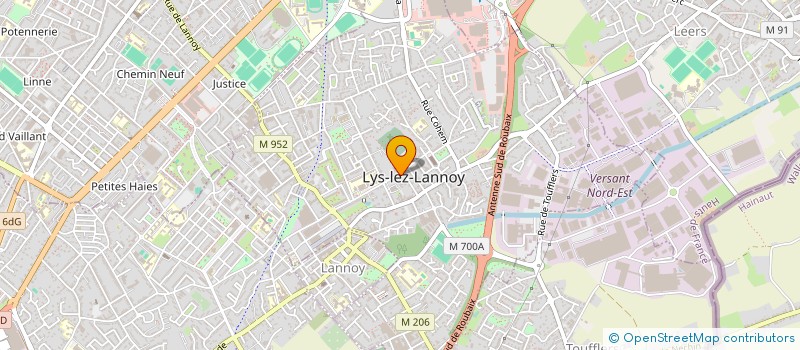 localisation de l'entreprise MONSIEUR NATHAN DELECOURT  LYS LEZ LANNOY