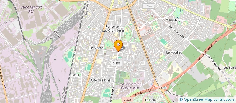 localisation de l'entreprise MONSIEUR NATHAN DELLER à LE MANS