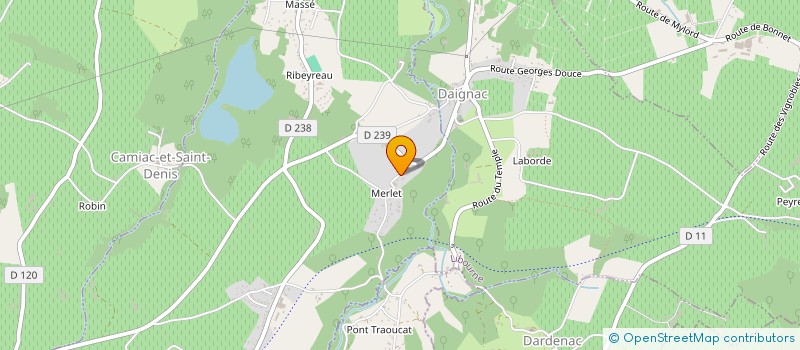 localisation de l'entreprise MONSIEUR NATHAN DELMAS  ESPIET