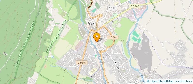 localisation de l'entreprise MONSIEUR NATHAN DELPLANQUE  GEX