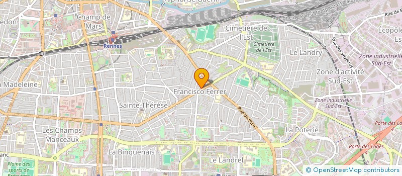 localisation de l'entreprise MONSIEUR NATHAN DENIS  RENNES