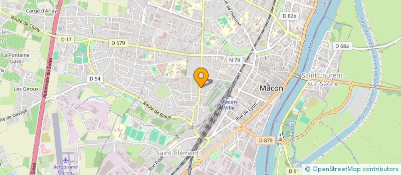 localisation de l'entreprise MONSIEUR NATHAN DERORY  MACON