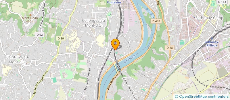 localisation de l'entreprise MONSIEUR NATHAN DESRUMAUX  COLLONGES-AU-MONT-D'OR