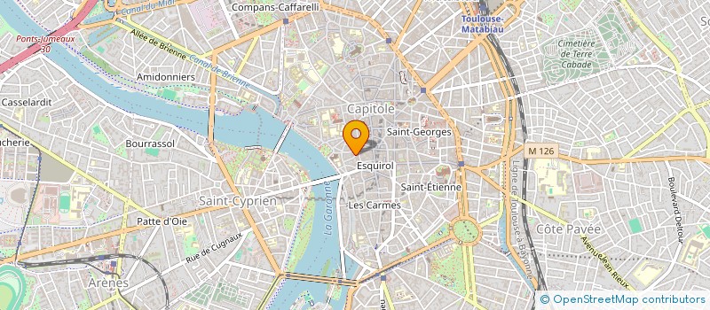 localisation de l'entreprise MONSIEUR NATHAN DEVANNE  TOULOUSE