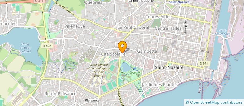 localisation de l'entreprise MONSIEUR NATHAN DOJAQUEZ  SAINT-NAZAIRE