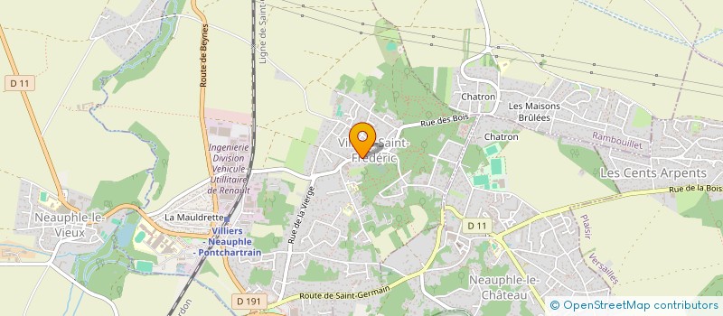 localisation de l'entreprise MONSIEUR NATHAN DUCOUDRE  VILLIERS-SAINT-FREDERIC