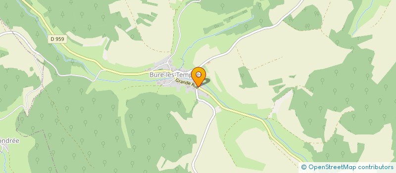 localisation de l'entreprise MONSIEUR NATHAN DUMONT  BURE-LES-TEMPLIERS