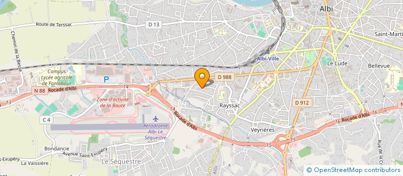 localisation de l'entreprise MONSIEUR NATHAN DUPUIS à ALBI