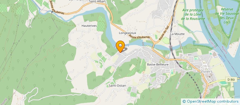 localisation de l'entreprise MONSIEUR NATHAN ELVIRA  VIVIERS