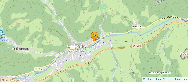 localisation de l'entreprise MONSIEUR NATHAN ENDERLIN  SAINTE-CROIX-AUX-MINES