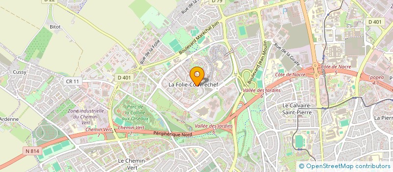 localisation de l'entreprise MONSIEUR NATHAN FAINS à CAEN
