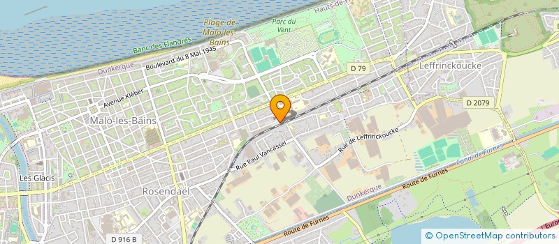 localisation de l'entreprise MONSIEUR NATHAN FAVERLY à DUNKERQUE