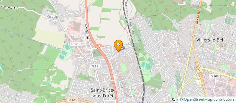 localisation de l'entreprise MONSIEUR NATHAN FITOUSSI à SAINT-BRICE-SOUS-FORET