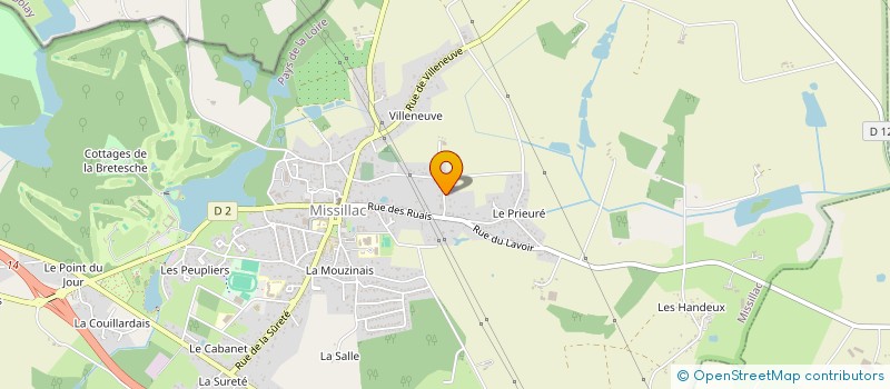 localisation de l'entreprise MONSIEUR NATHAN FREHEL  MISSILLAC