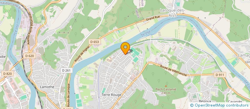 localisation de l'entreprise MONSIEUR NATHAN FREMONT  CAHORS