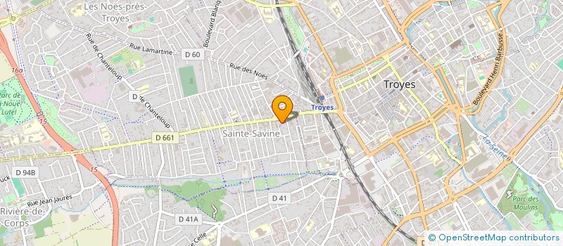 localisation de l'entreprise MONSIEUR NATHAN GADIFFET  SAINTE-SAVINE