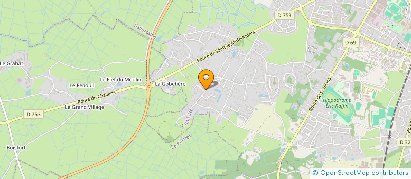 localisation de l'entreprise MONSIEUR NATHAN GAUCHER à CHALLANS
