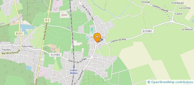 localisation de l'entreprise MONSIEUR NATHAN GAYAN  CASTELNAU-DE-MEDOC