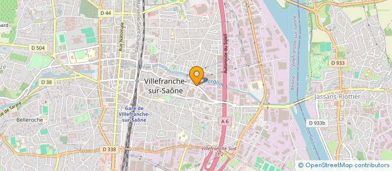 localisation de l'entreprise MONSIEUR NATHAN GENEVOIX  VILLEFRANCHE-SUR-SAONE