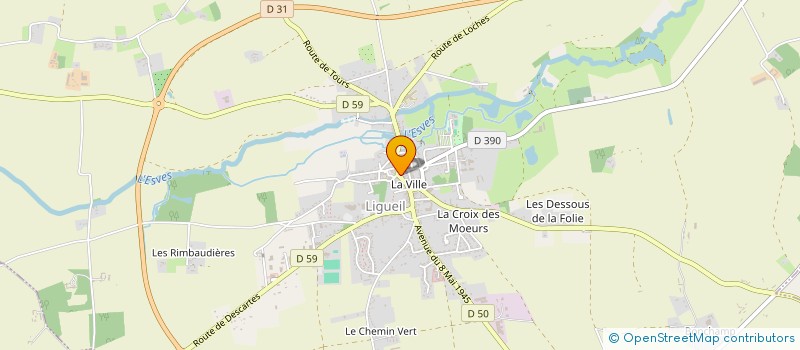localisation de l'entreprise MONSIEUR NATHAN GERNO  LIGUEIL
