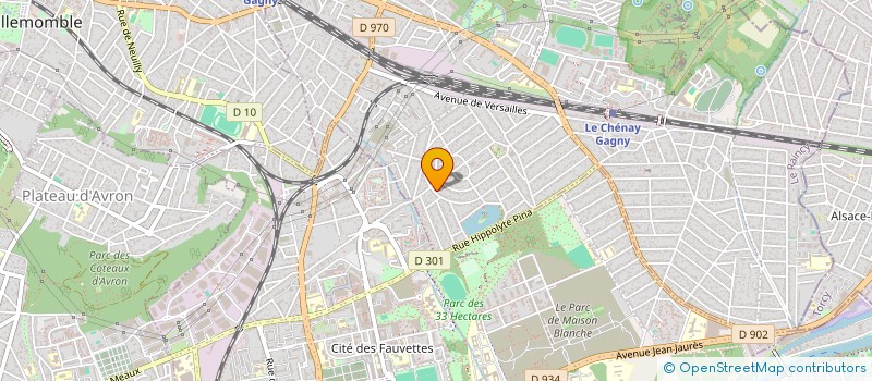 localisation de l'entreprise MONSIEUR NATHAN GHOZLAN NATHAN  GAGNY