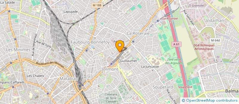 localisation de l'entreprise MONSIEUR NATHAN GIGONNET à TOULOUSE