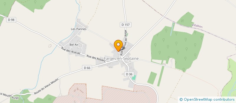 localisation de l'entreprise MONSIEUR NATHAN GILBERT  FARGES-EN-SEPTAINE