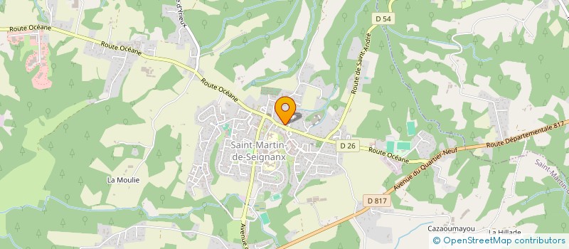 localisation de l'entreprise MONSIEUR NATHAN GIMENEZ  SAINT-MARTIN-DE-SEIGNANX