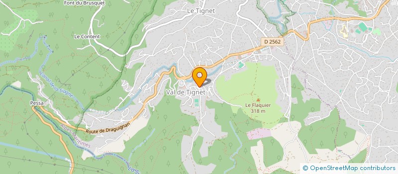 localisation de l'entreprise MONSIEUR NATHAN GIOVANNANGELI à LE TIGNET
