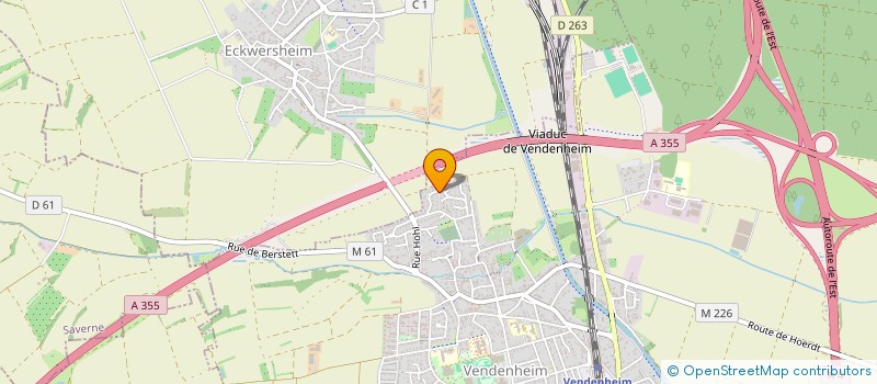 localisation de l'entreprise MONSIEUR NATHAN GONCALVES  VENDENHEIM