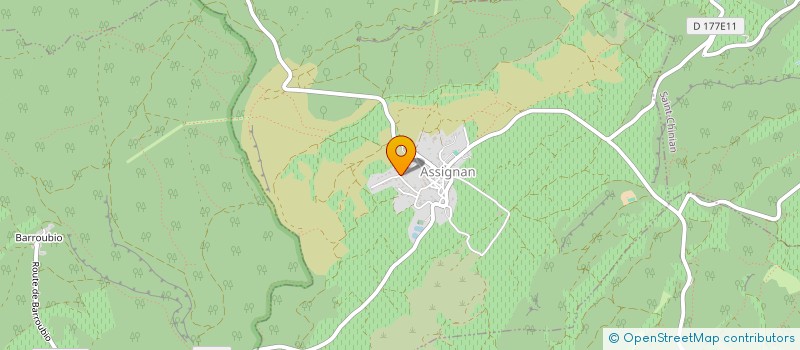 localisation de l'entreprise MONSIEUR NATHAN GOURDAIN  ASSIGNAN