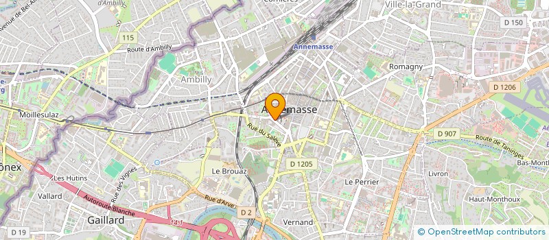 localisation de l'entreprise MONSIEUR NATHAN GUEDJ  AMBILLY