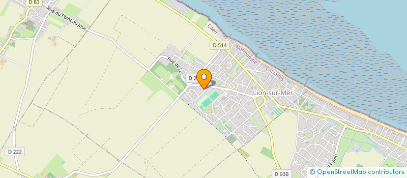 localisation de l'entreprise MONSIEUR NATHAN GUENON  LION-SUR-MER