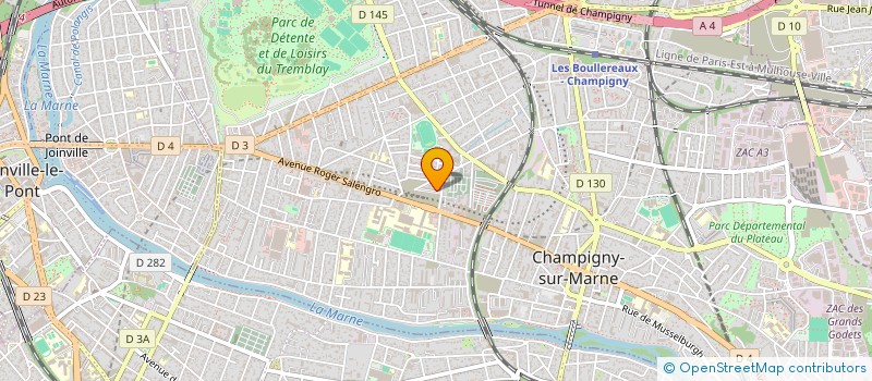 localisation de l'entreprise MONSIEUR NATHAN GUERINEAU à CHAMPIGNY-SUR-MARNE