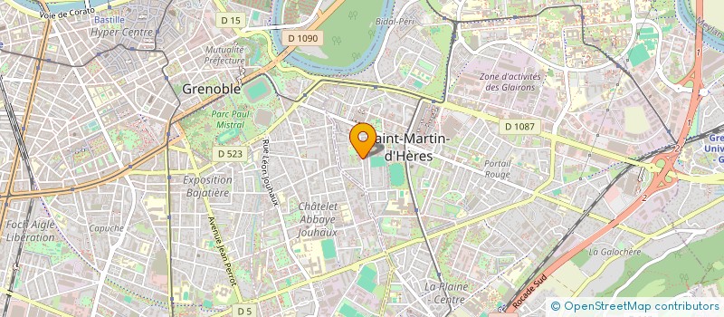 localisation de l'entreprise MONSIEUR NATHAN GUILLERMO  SAINT-MARTIN-D'HERES