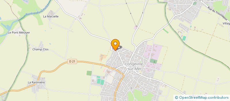 localisation de l'entreprise MONSIEUR NATHAN GUILLET  LONGEVILLE-SUR-MER