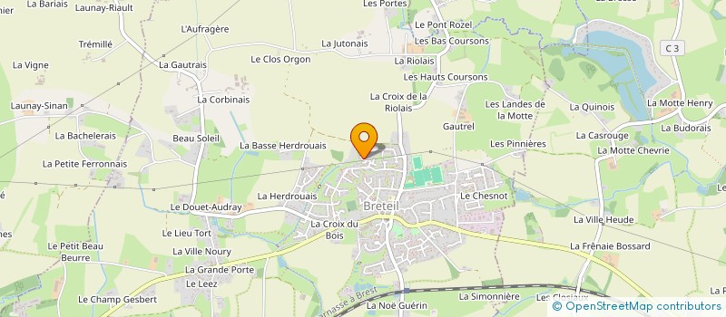 localisation de l'entreprise MONSIEUR NATHAN GUINARD  BRETEIL