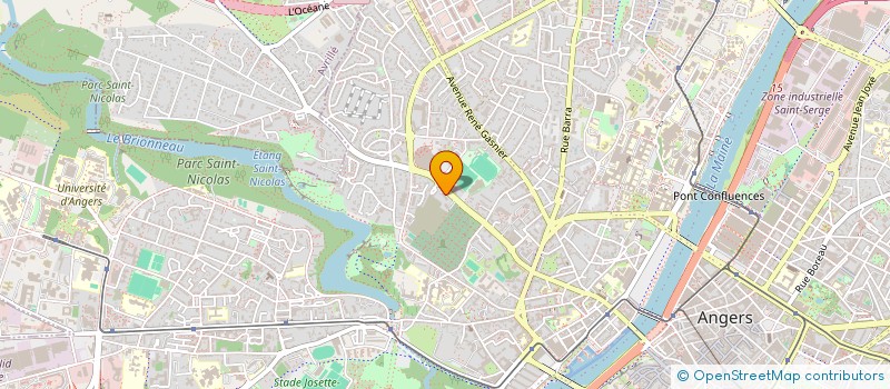 localisation de l'entreprise MONSIEUR NATHAN HERVE à ANGERS