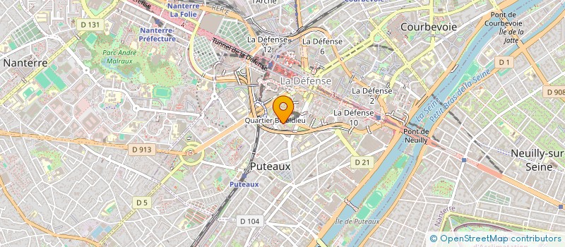 localisation de l'entreprise MONSIEUR NATHAN HU  PUTEAUX