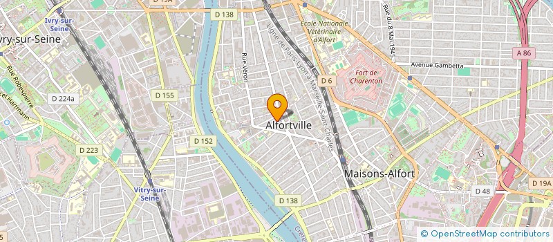 localisation de l'entreprise MONSIEUR NATHAN JACQUEMIN à ALFORTVILLE