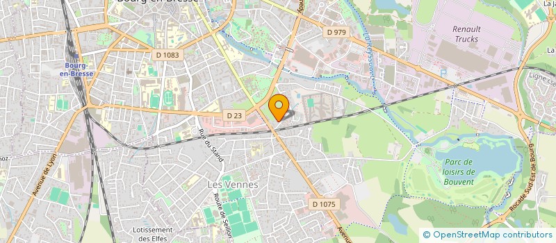 localisation de l'entreprise MONSIEUR NATHAN JACQUEY  BOURG-EN-BRESSE