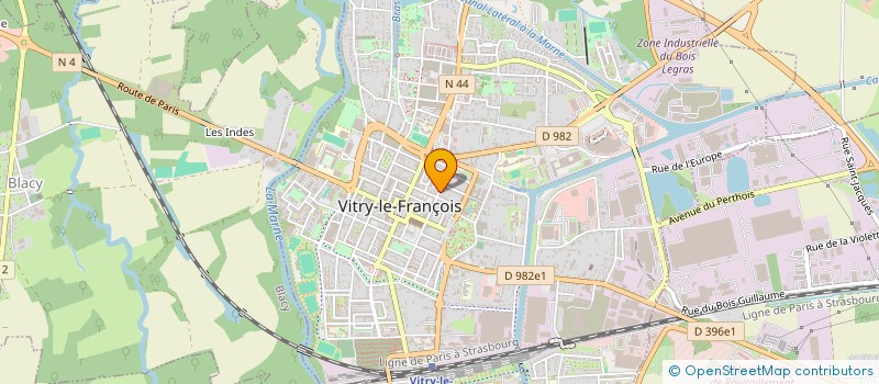 localisation de l'entreprise MONSIEUR NATHAN JACQUIER à VITRY-LE-FRANCOIS