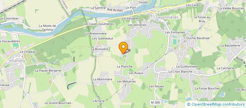 localisation de l'entreprise MONSIEUR NATHAN JEANSON  SAVONNIERES