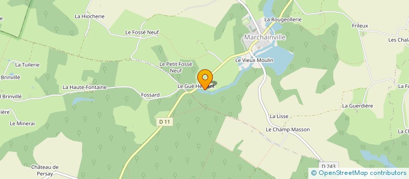 localisation de l'entreprise MONSIEUR NATHAN JOURDAN à LONGNY LES VILLAGES