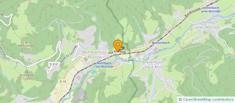 localisation de l'entreprise MONSIEUR NATHAN KEMPF  MITTLACH