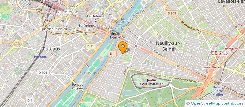 localisation de l'entreprise MONSIEUR NATHAN KISSOUS à NEUILLY-SUR-SEINE