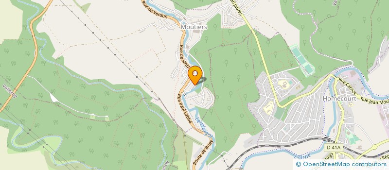 localisation de l'entreprise MONSIEUR NATHAN KOHLER  MOUTIERS