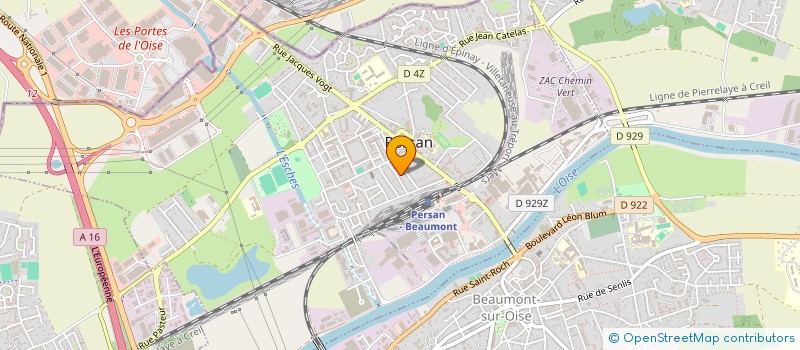 localisation de l'entreprise MONSIEUR NATHAN KUKUBA  PERSAN