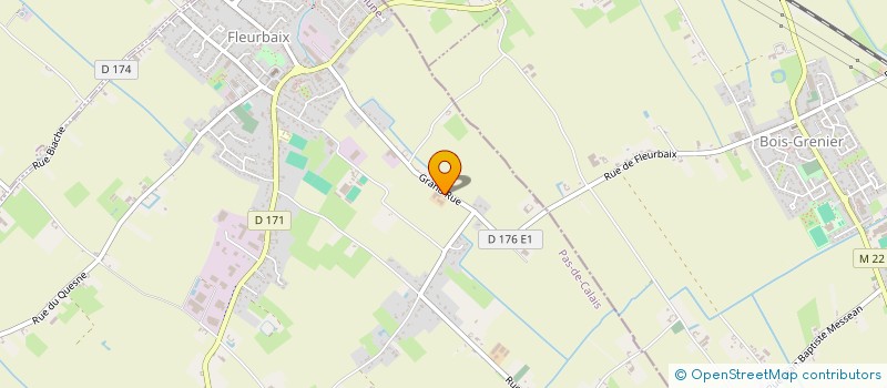 localisation de l'entreprise MONSIEUR NATHAN LAMERANT  FLEURBAIX