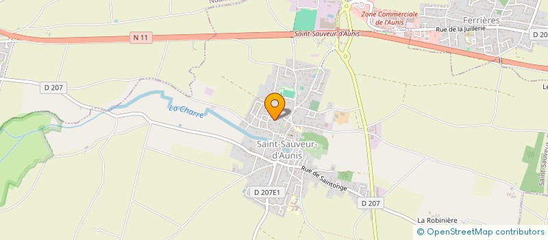 localisation de l'entreprise MONSIEUR NATHAN LAMIRAUX  SAINT-SAUVEUR-D'AUNIS
